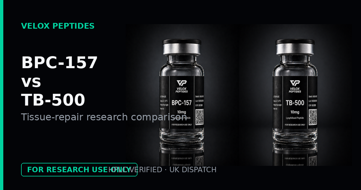 bpc-157 vs tb 500 BPC-157 vs TB-500: Tissue-Repair Research Comparison